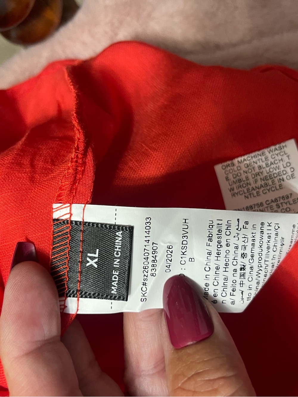 NWT SHEIN Ladies Ruffle Tank - Picture 6 of 6
